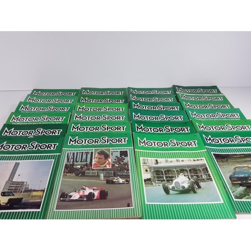 548 - 4 boxes of MotorSport magazines