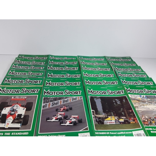 548 - 4 boxes of MotorSport magazines