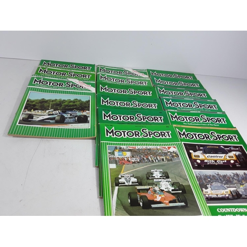 548 - 4 boxes of MotorSport magazines