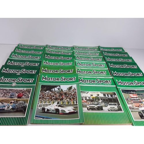 548 - 4 boxes of MotorSport magazines