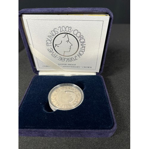 283 - Silver proof 2003 Jublee crown