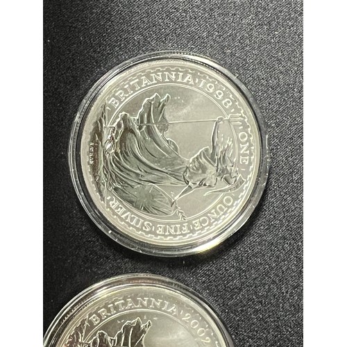 281 - 2 Silver proof coins