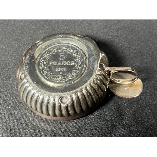 176 - silver porringer