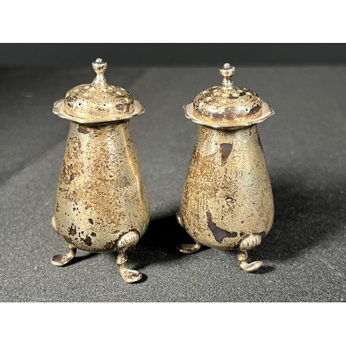 137 - Silver 2 piece cruet - 93g