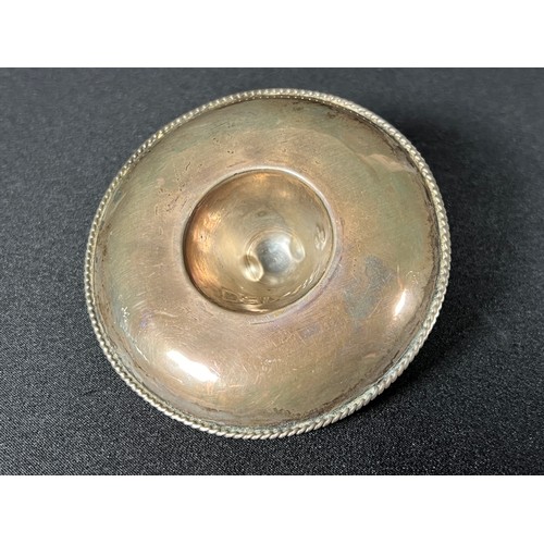 138 - Silver mexican hat pin dish - 27g