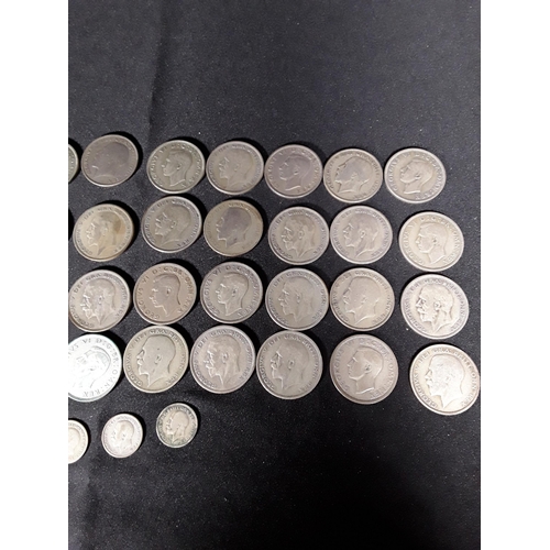 333 - Bag of half silver coins 512g