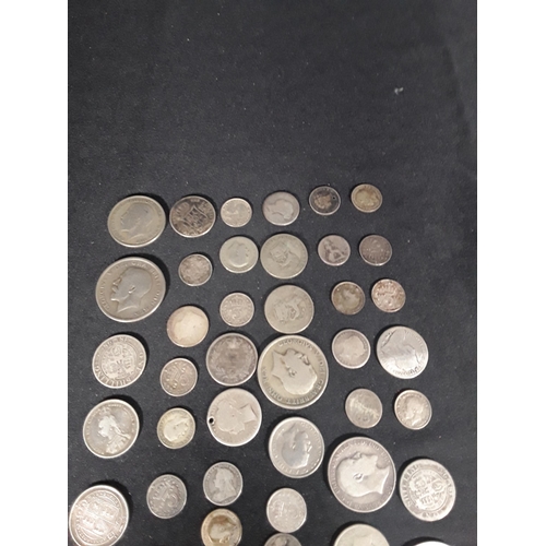 343 - bag of full silver coins 267g