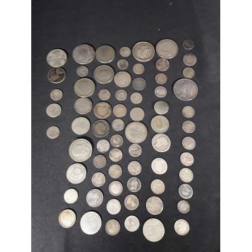 345 - bag of full silver coins 264g