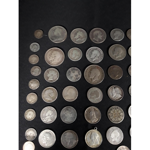 346 - bag of full silver coins 270g