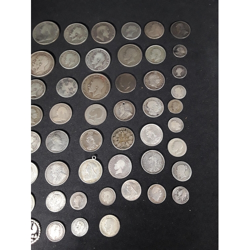 346 - bag of full silver coins 270g