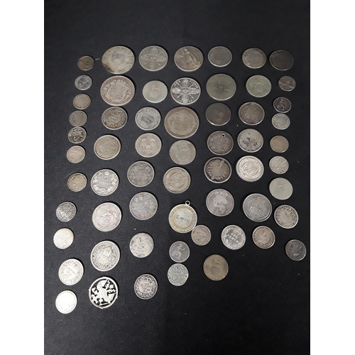 346 - bag of full silver coins 270g