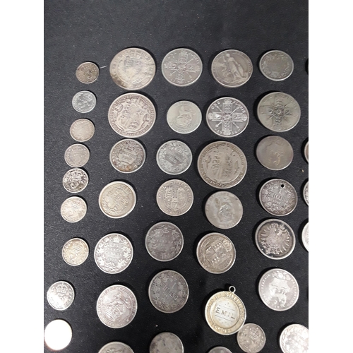 346 - bag of full silver coins 270g