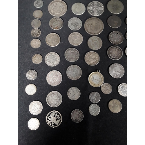 346 - bag of full silver coins 270g