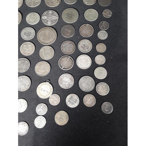 346 - bag of full silver coins 270g