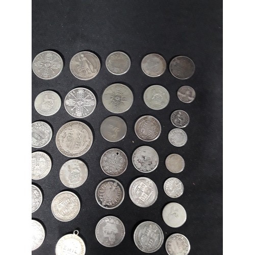 346 - bag of full silver coins 270g