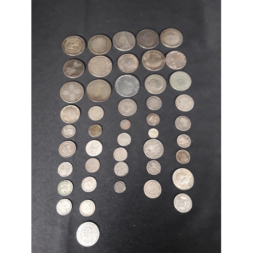 347 - bag of full silver coins 263g