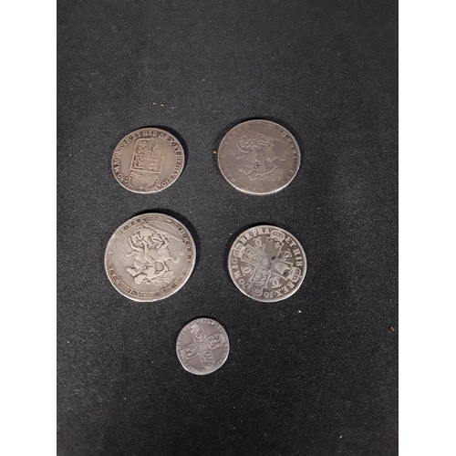 351 - 4 Silver coins 88g