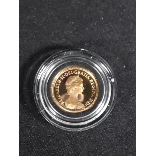 359 - Cased Proof 1979 Full sovereign