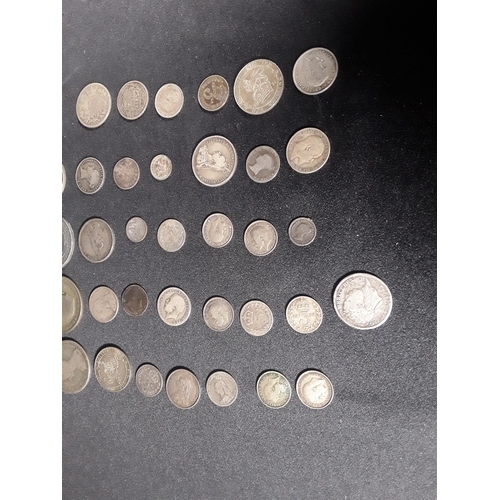 347 - bag of full silver coins 263g