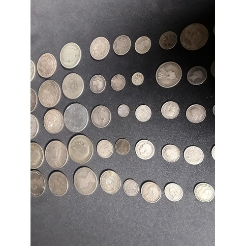 347 - bag of full silver coins 263g