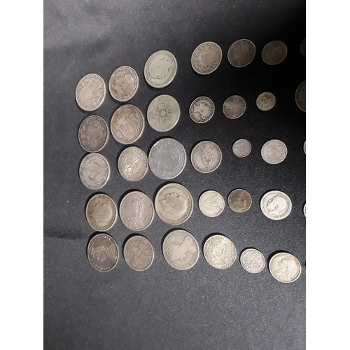 347 - bag of full silver coins 263g