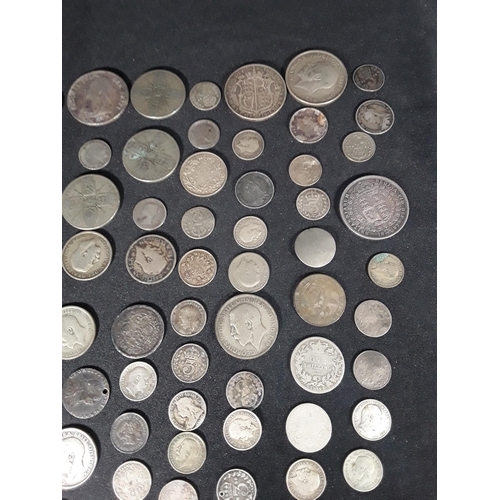 345 - bag of full silver coins 264g