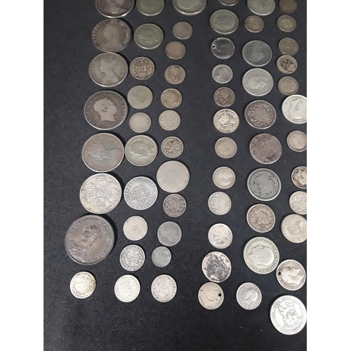 344 - bag of full silver coins 266g