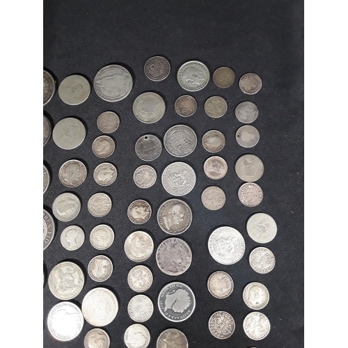 344 - bag of full silver coins 266g