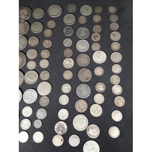 344 - bag of full silver coins 266g