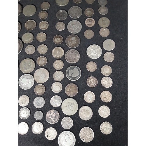 344 - bag of full silver coins 266g