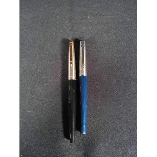 22 - Parker 45 fountain pen & 1other for spares