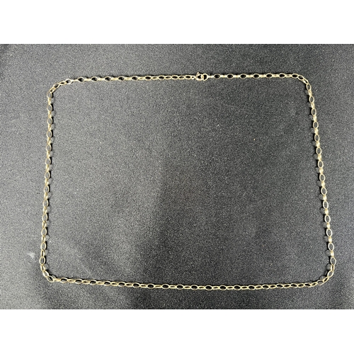 549 - 9ct gold belcher chain 4.1g
