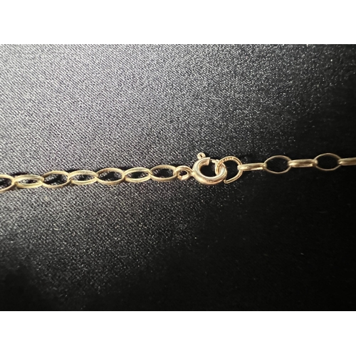 549 - 9ct gold belcher chain 4.1g