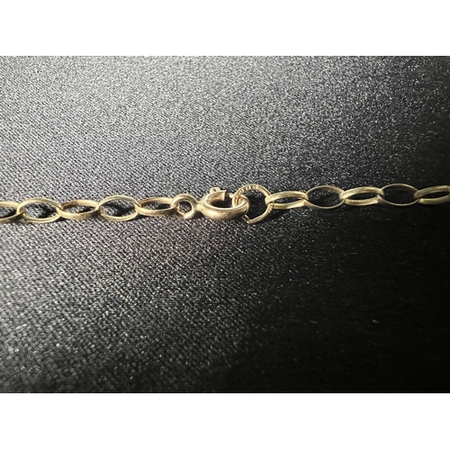 549 - 9ct gold belcher chain 4.1g