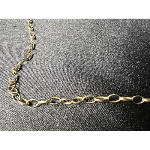 549 - 9ct gold belcher chain 4.1g