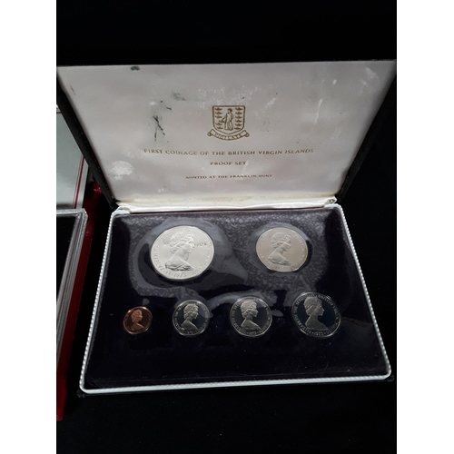 313 - 2 Coin sets and a concorde coin