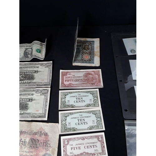 314 - Various vintage bank notes