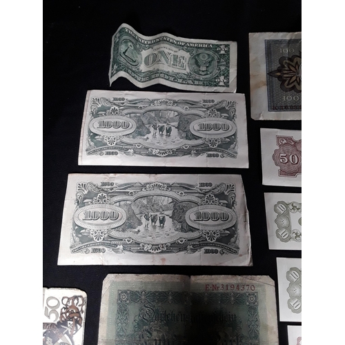 314 - Various vintage bank notes