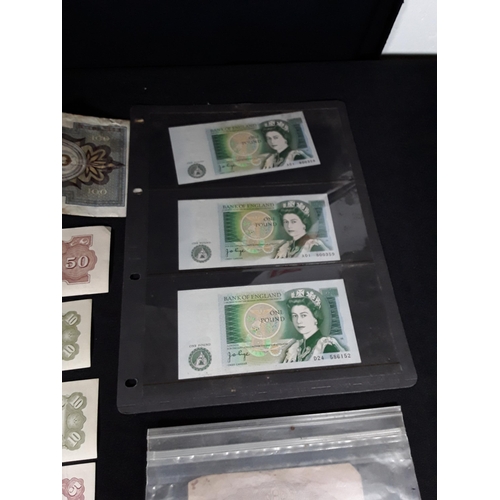 314 - Various vintage bank notes