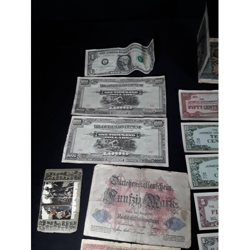 314 - Various vintage bank notes