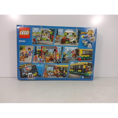 415 - Lego set 60154 new and sealed bus station