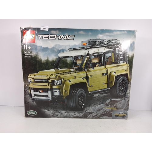 443 - Lego set 42110 Land Rover Defender