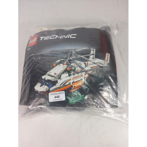 446 - Lego set 42052 - Heavy lift Helicopter