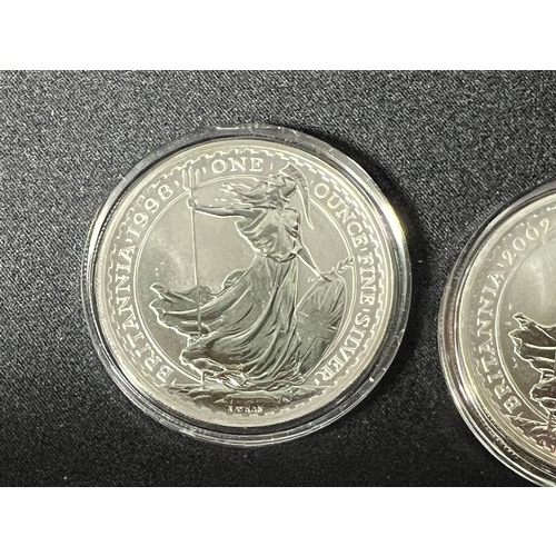 281 - 2 Silver proof coins