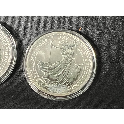 281 - 2 Silver proof coins