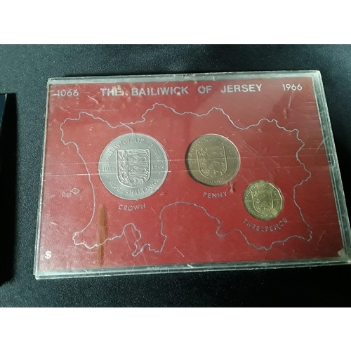 313 - 2 Coin sets and a concorde coin