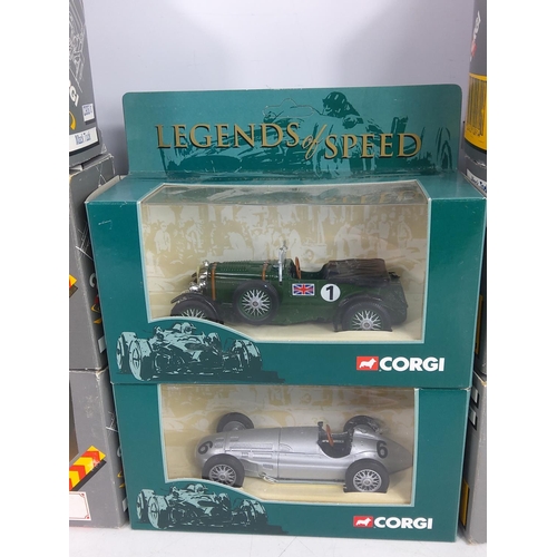 2 - 10 boxed Corgi models