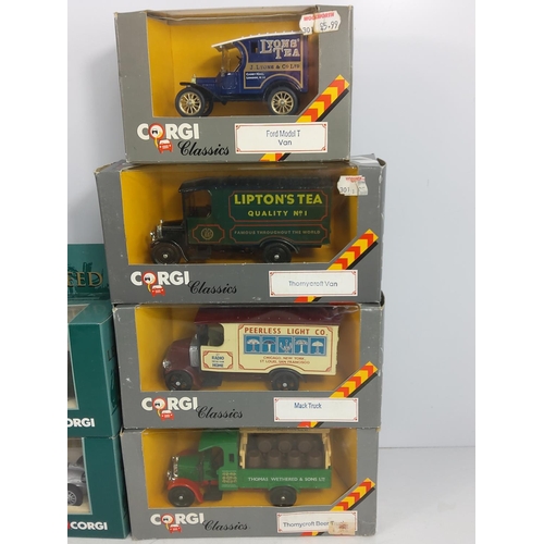 2 - 10 boxed Corgi models