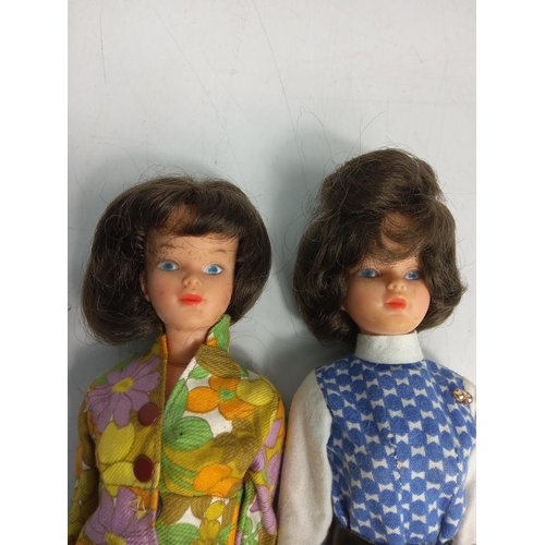 17 - 2 vintage Tressy dolls