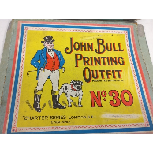 6 - John Bull print set and a selection of model railway items including engine